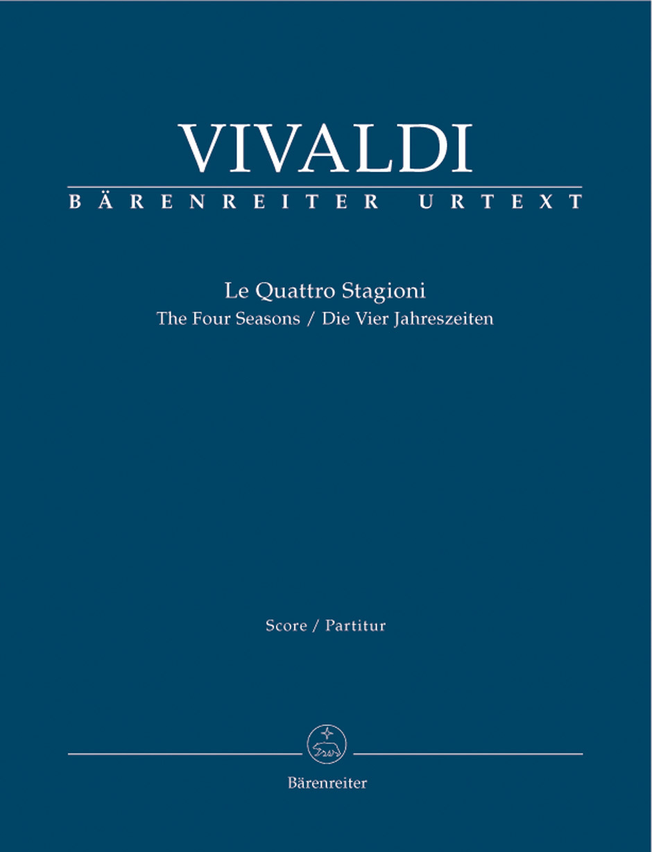 Cover: 9790006506255 | The Four Seasons (Full Score) | Antonio Vivaldi | Partitur