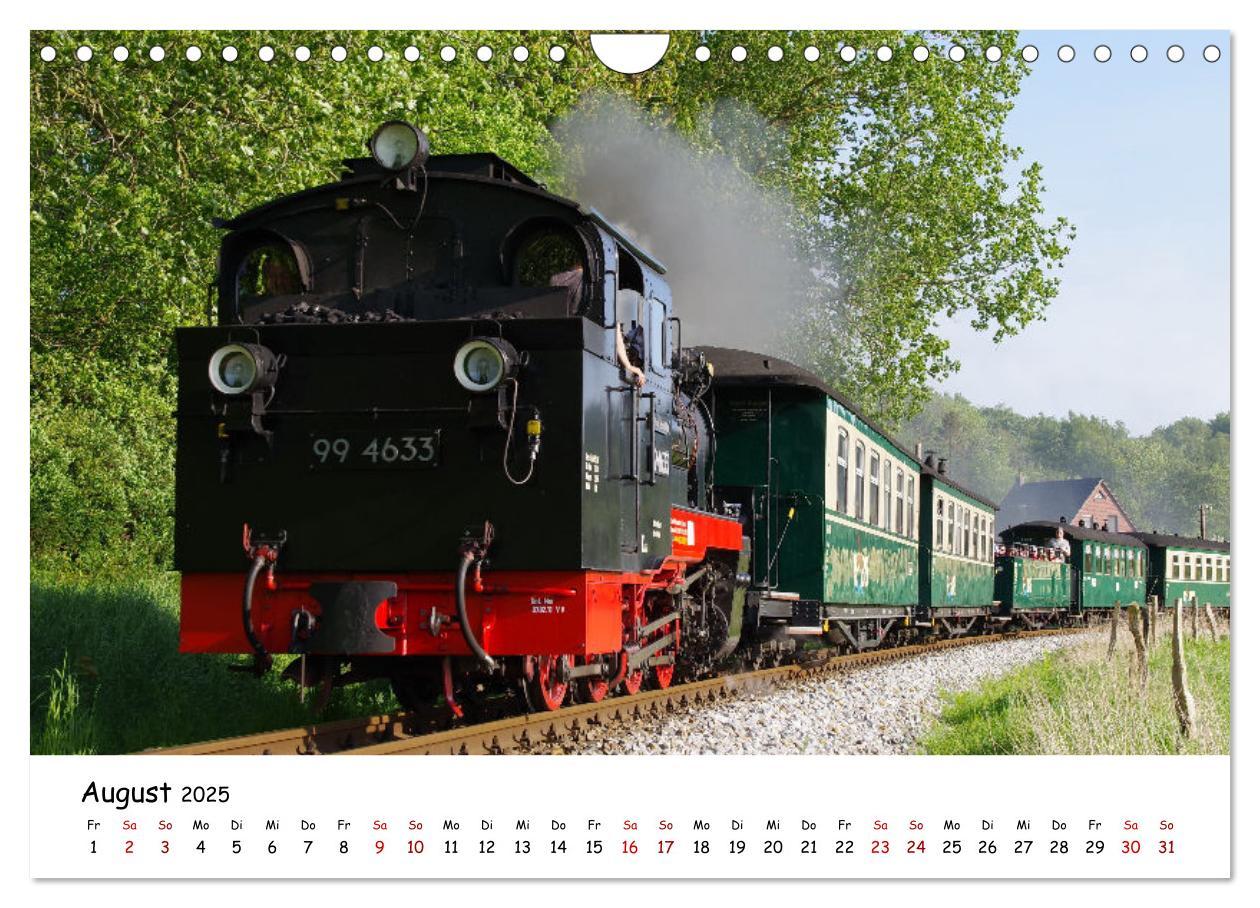 Bild: 9783383932014 | Rügens "rasender Roland" (Wandkalender 2025 DIN A4 quer), CALVENDO...