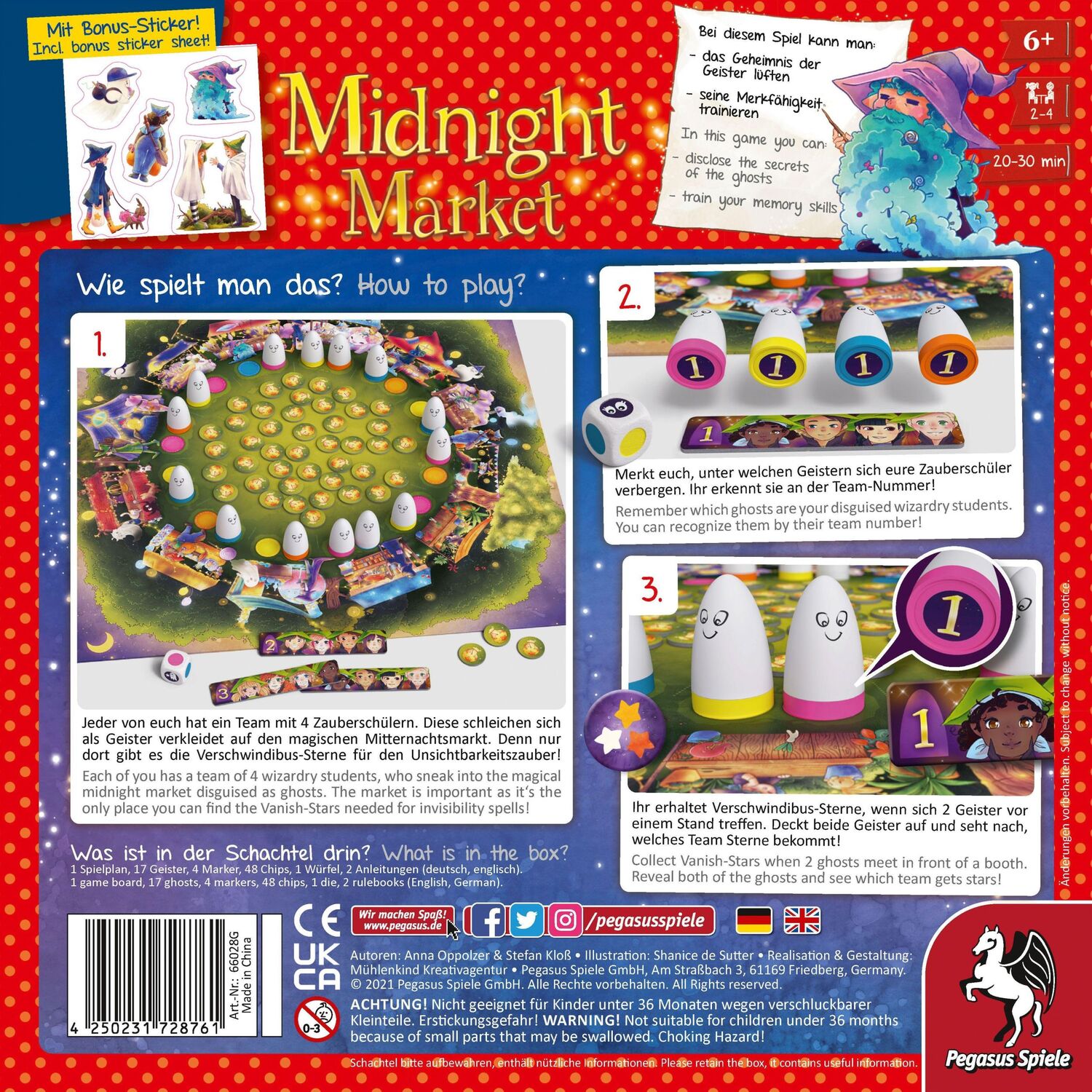 Bild: 4250231728761 | Midnight Market | Spiel | 66028G | Deutsch | 2022 | Pegasus