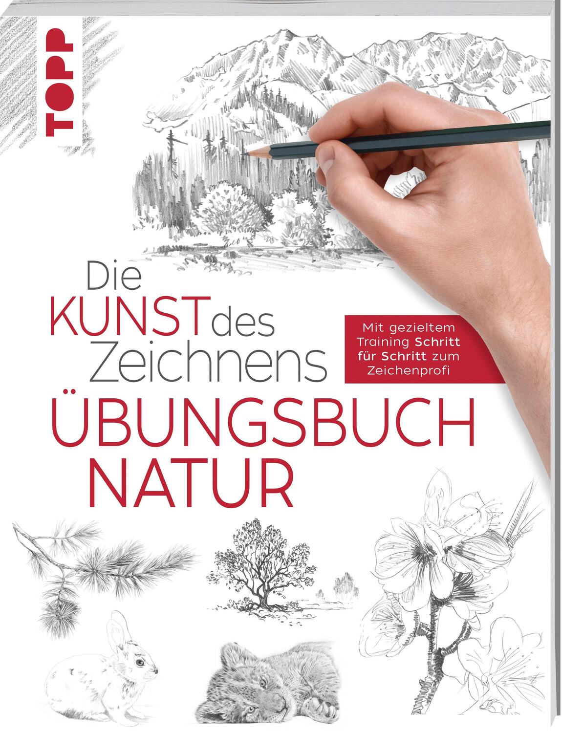 Cover: 9783772447631 | Die Kunst des Zeichnens - Natur Übungsbuch | Frechverlag | Taschenbuch