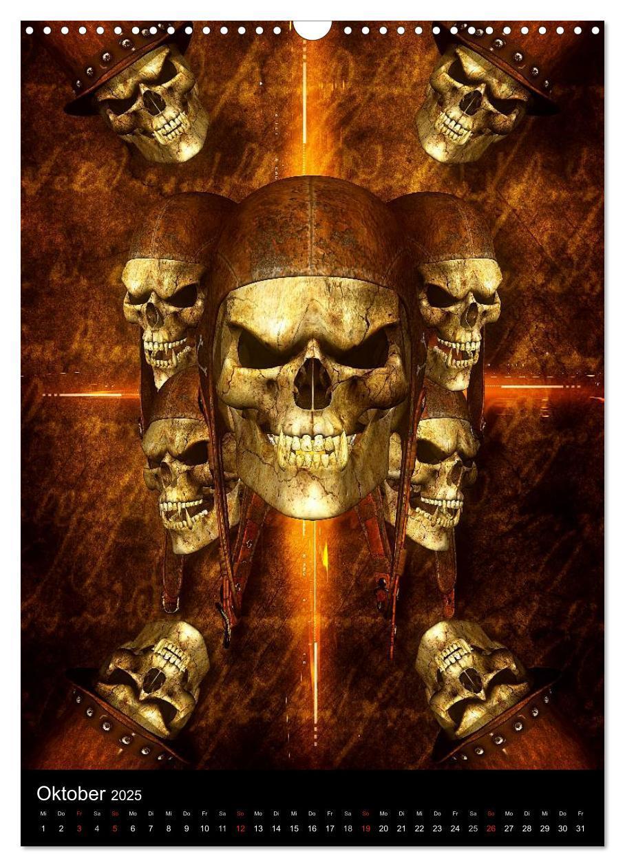 Bild: 9783457062609 | S.O.D. - Skulls Of Death Vol. I - Totenkopf Artworks (Wandkalender...