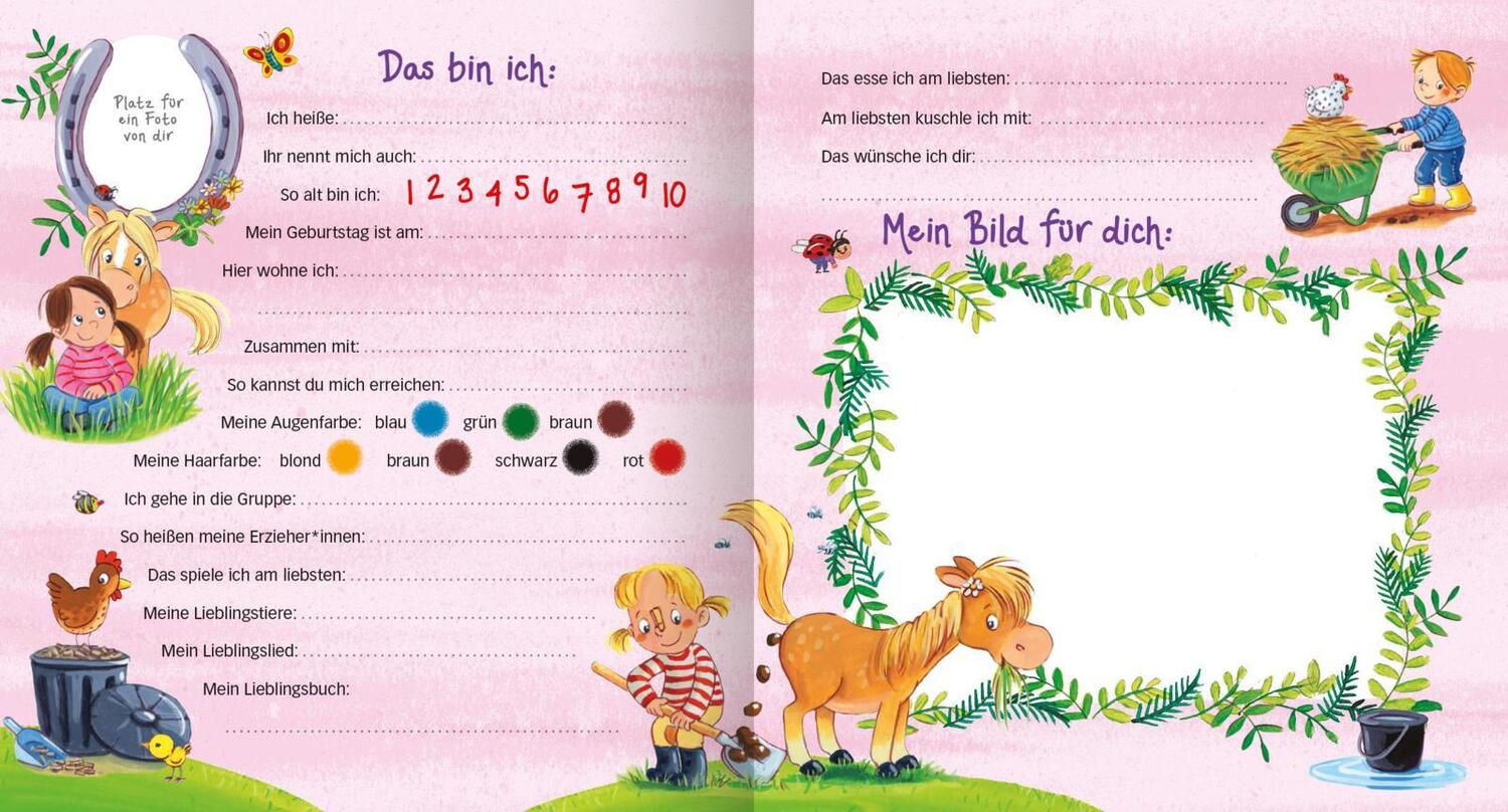 Bild: 4014489122074 | Meine Kindergarten-Freunde (Pferde) | Sabine Kraushaar | Buch | 64 S.