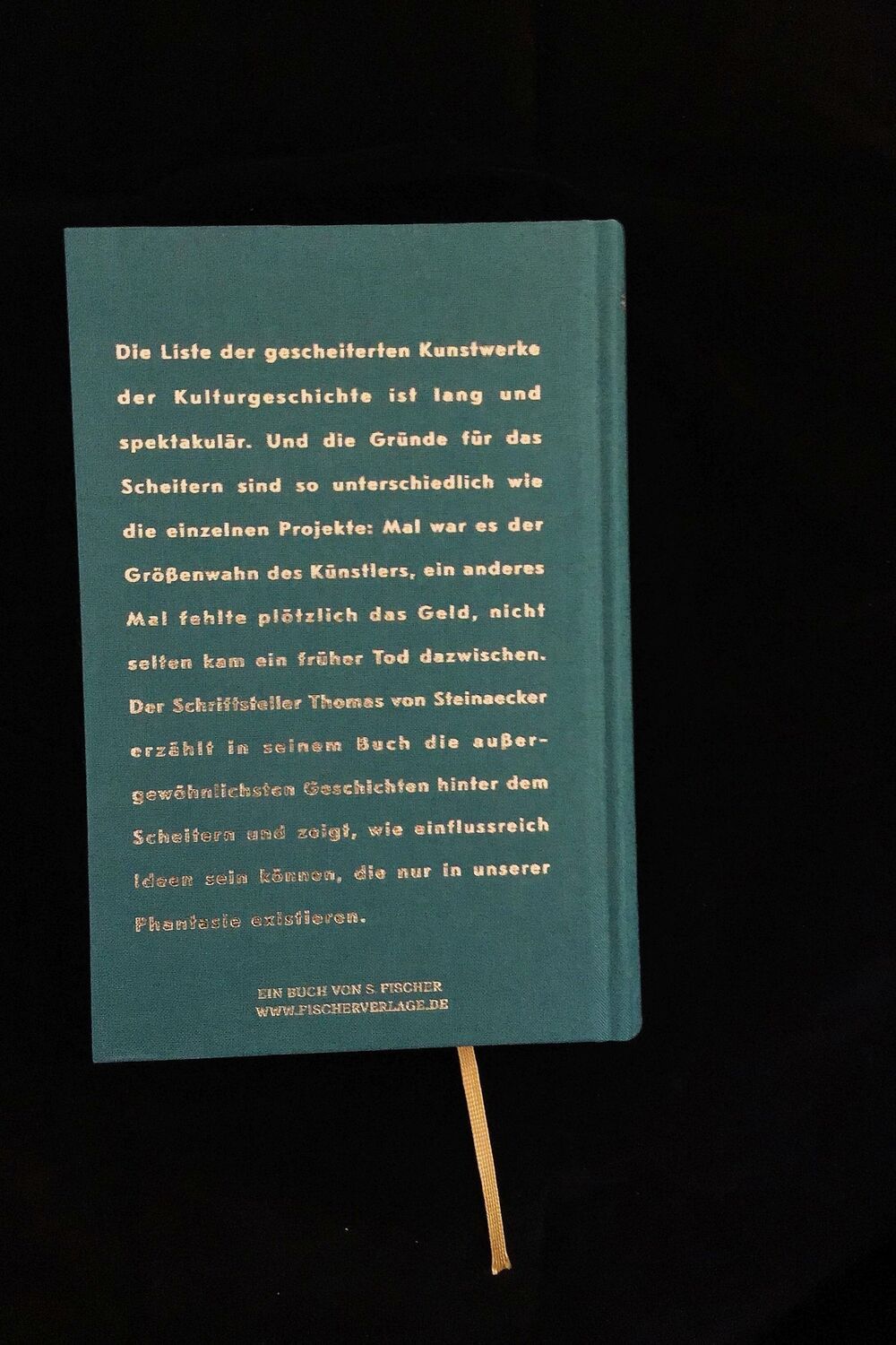 Bild: 9783100704078 | Ende offen - Das Buch der gescheiterten Kunstwerke | Steinaecker