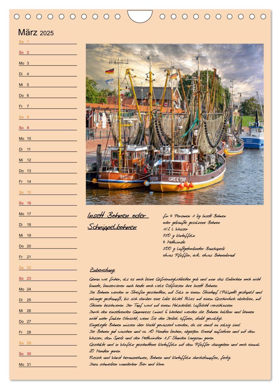 Bild: 9783435932207 | Ostfriesland - Appetit auf mehr (Wandkalender 2025 DIN A4 hoch),...