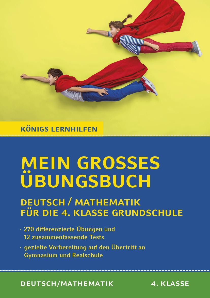 Cover: 9783804412330 | Mein großes Übungsbuch Deutsch & Mathematik für die 4. Klasse...