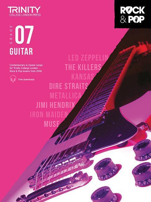 Cover: 9780857366542 | Trinity College London Rock & Pop 2018 Guitar Grade 7 | Broschüre