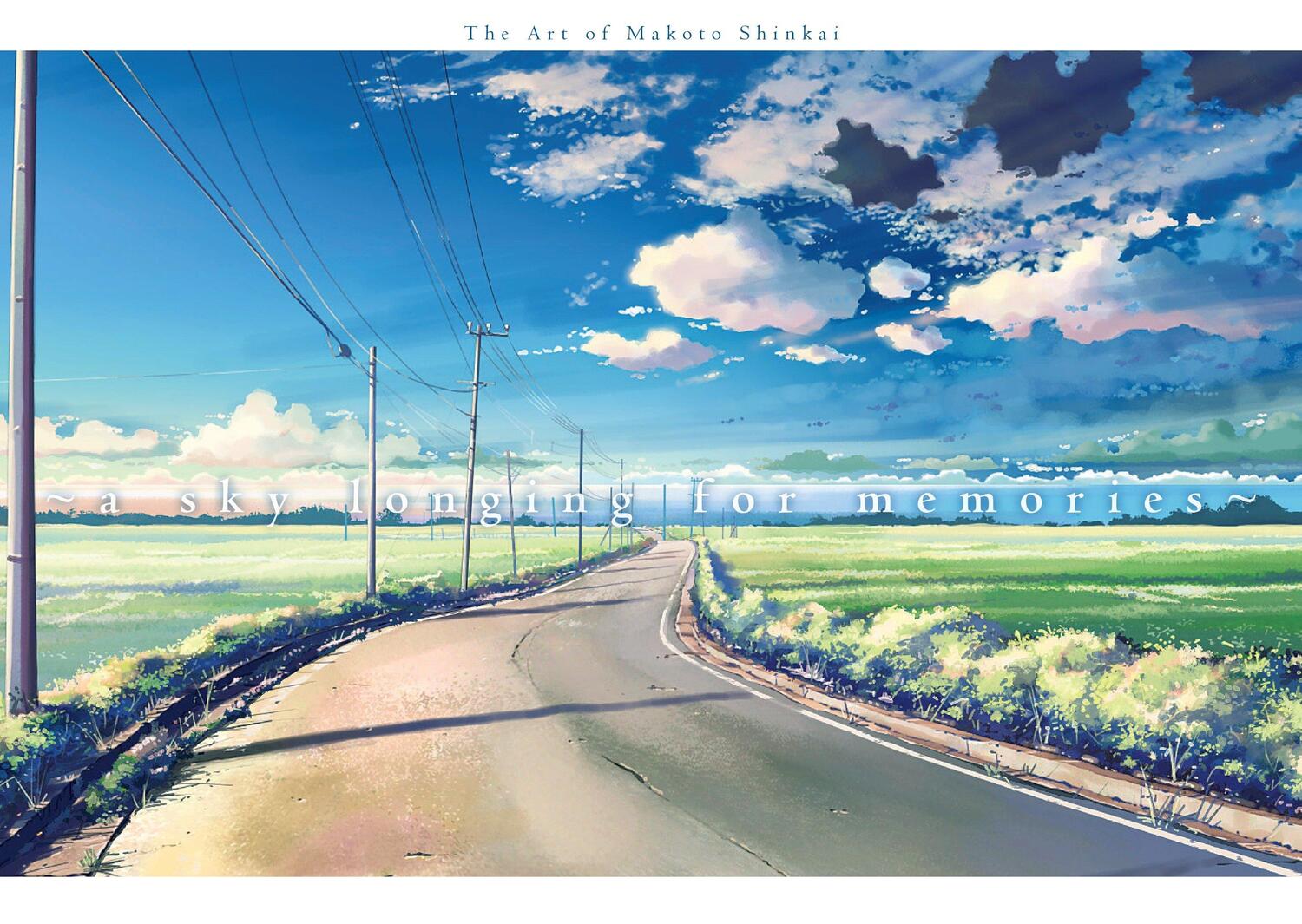 Cover: 9781941220436 | A Sky Longing for Memories: The Art of Makoto Shinkai | Makoto Shinkai