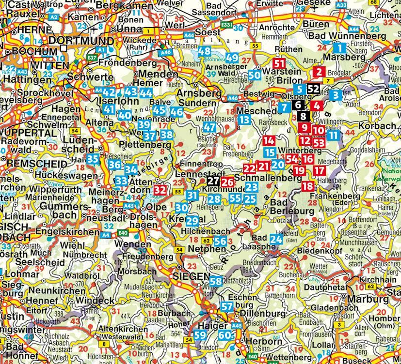 Bild: 9783763345922 | Sauerland | mit Rothaarsteig. 60 Touren mit GPS-Tracks | Schopp | Buch