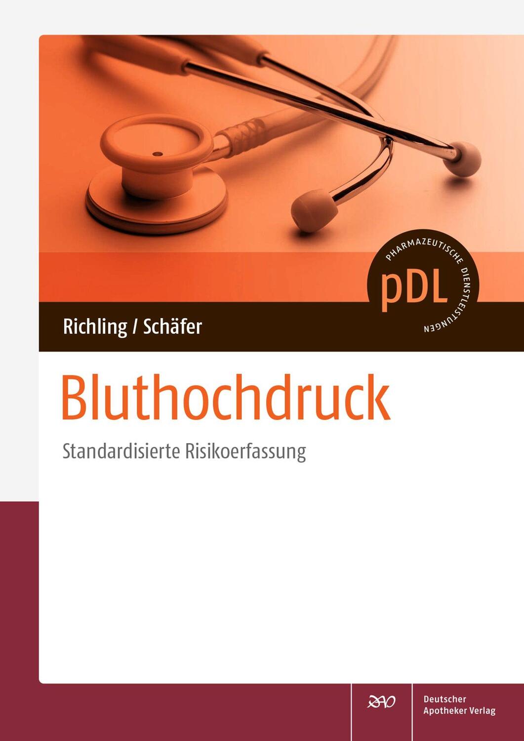 Cover: 9783769280593 | Bluthochdruck | Standardisierte Risikoerfassung | Ina Richling (u. a.)