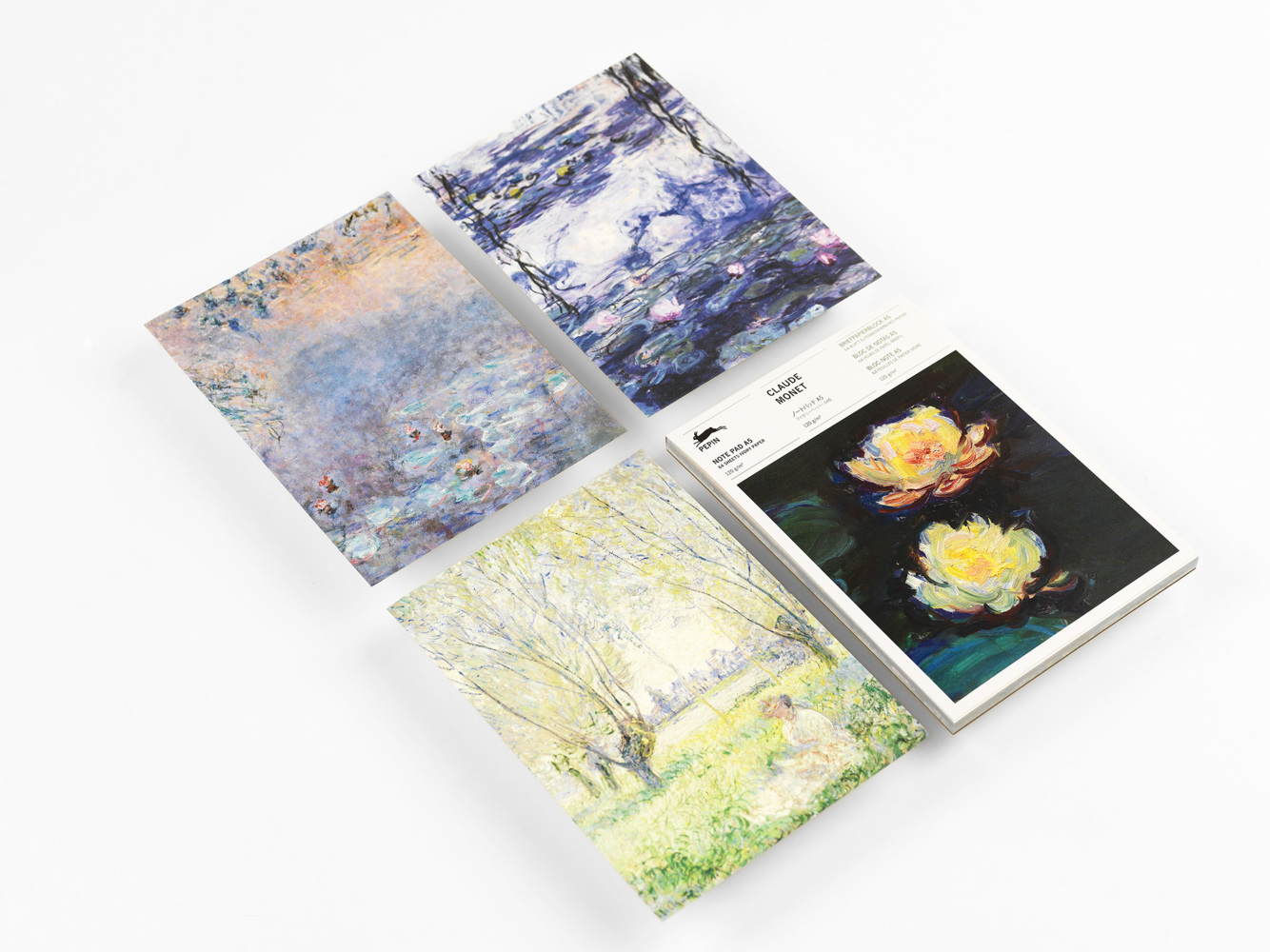 Bild: 9789460093463 | Claude Monet | Writing Paper & Note Pad A5 | Pepin van Roojen | Stück
