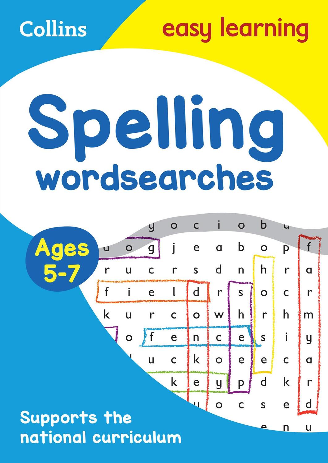 Cover: 9780008212643 | Spelling Word Searches Ages 5-7 | Ideal for Home Learning | Learning