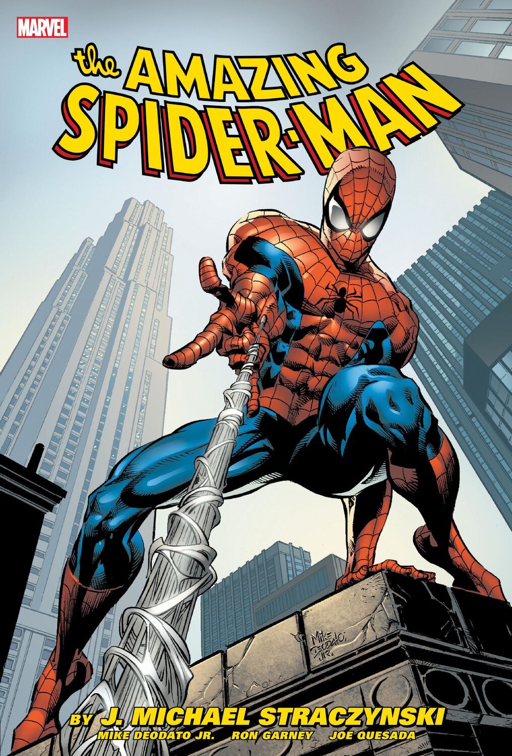 Cover: 9781302957759 | Amazing Spider-Man by J. Michael Straczynski Omnibus Vol. 2 Deodato...