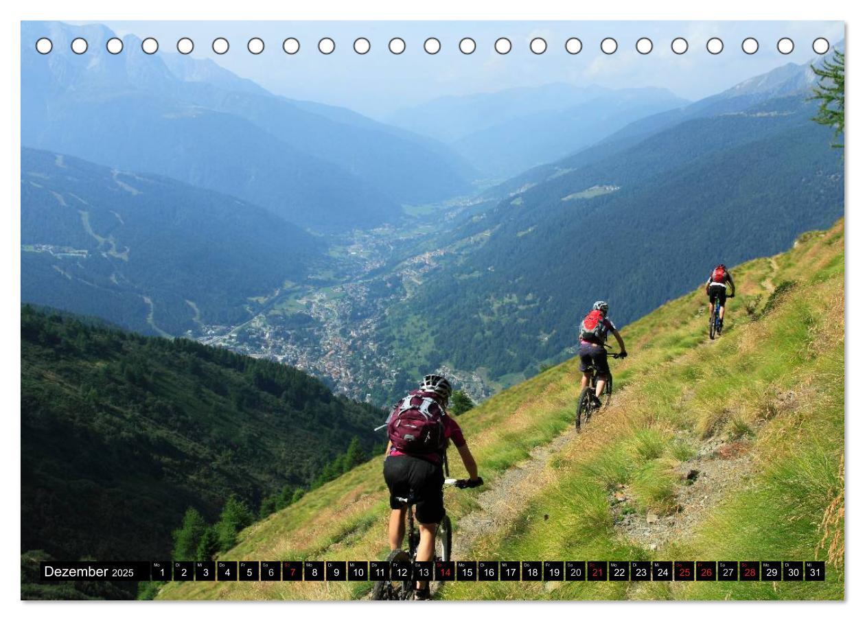 Bild: 9783435822225 | Mountainbike Spirit 2025 (Tischkalender 2025 DIN A5 quer), CALVENDO...