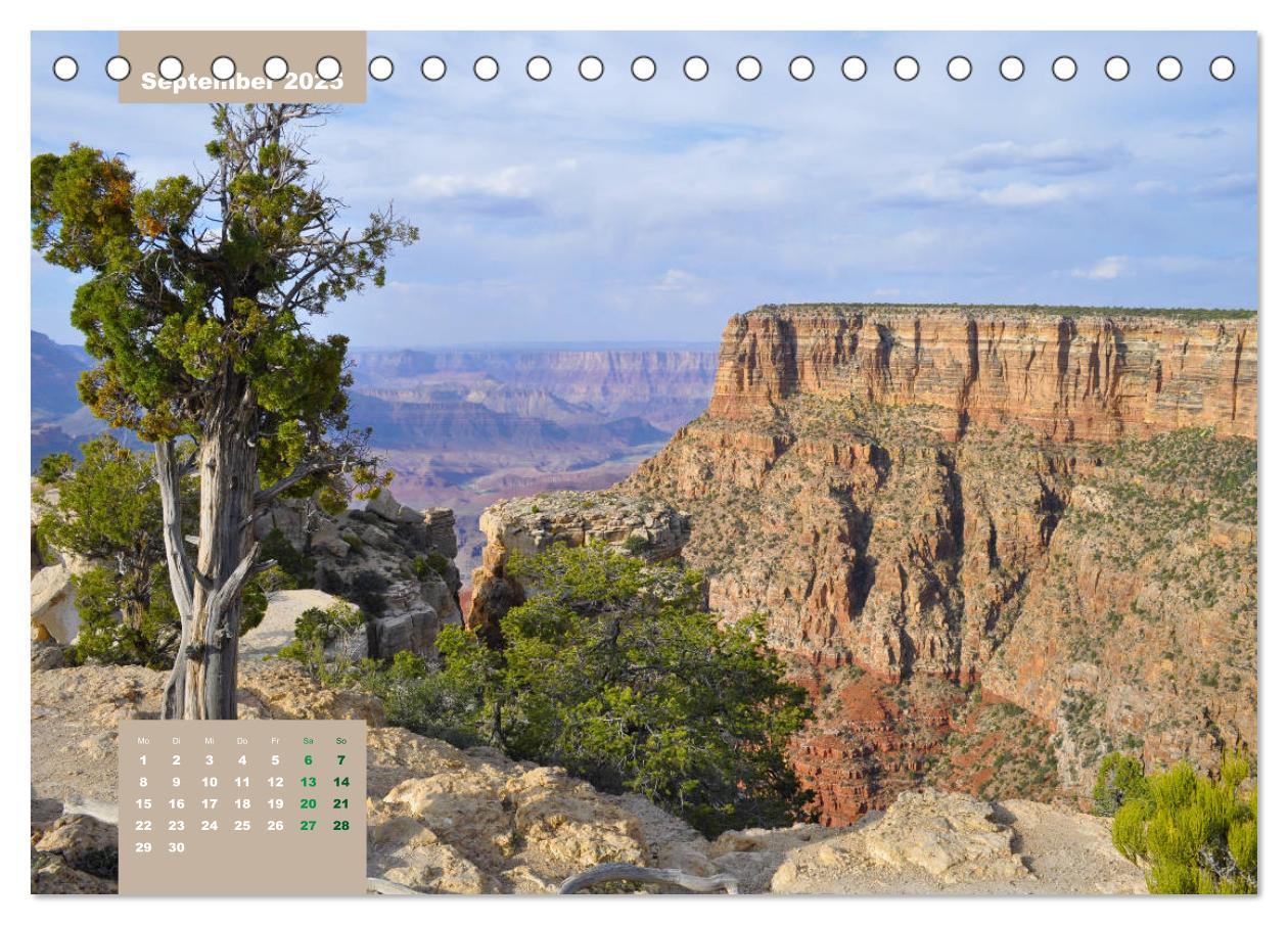 Bild: 9783435110834 | Erlebe mit mir die Schluchten des Grand Canyon (Tischkalender 2025...