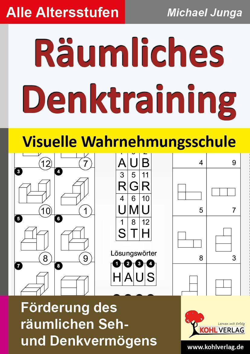 Cover: 9783866320895 | Räumliches Denktraining | Michael Junga | Broschüre | Deutsch | 2012