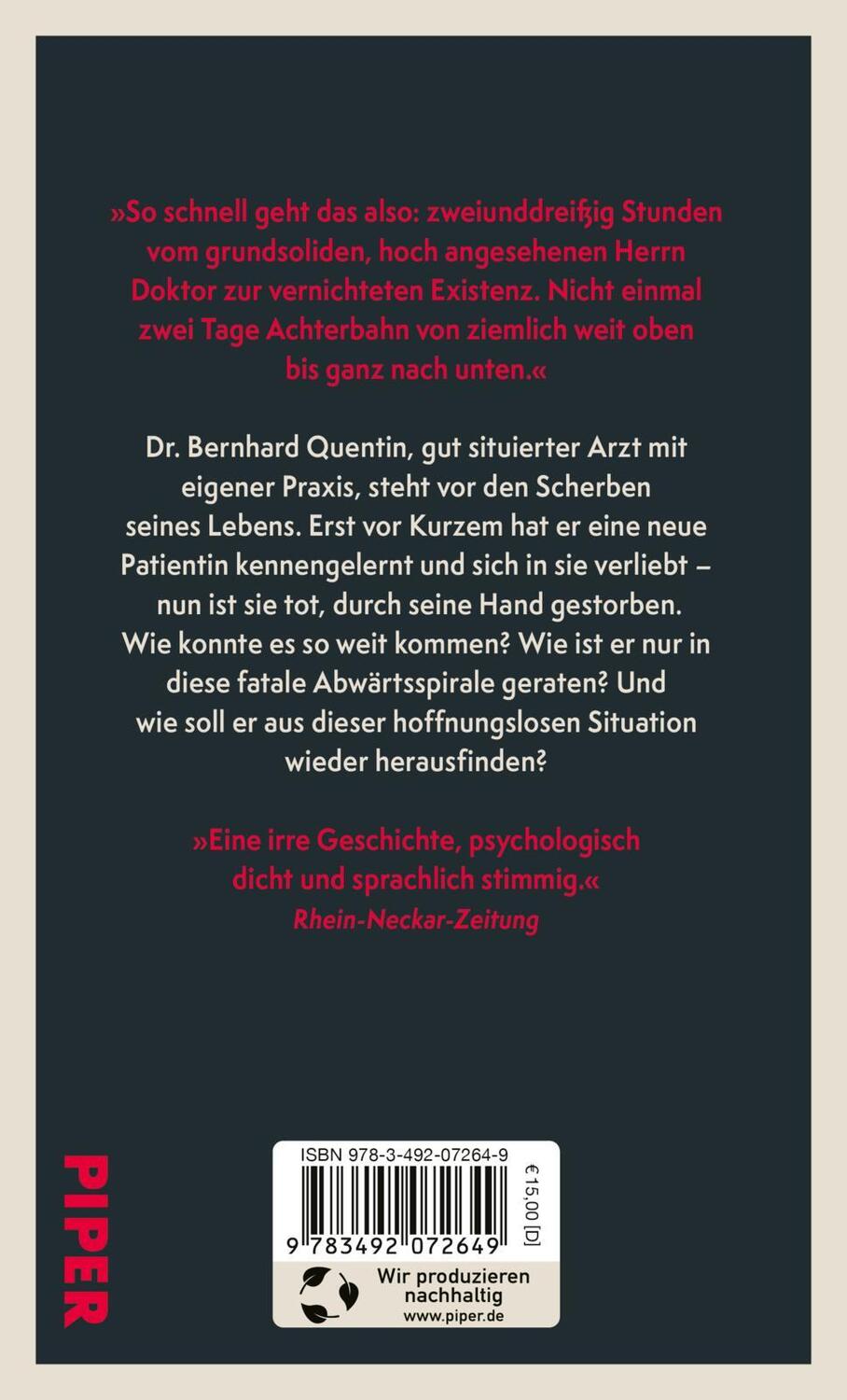 Rückseite: 9783492072649 | Anatomie eines Mordes | Wolfgang Burger | Buch | 240 S. | Deutsch