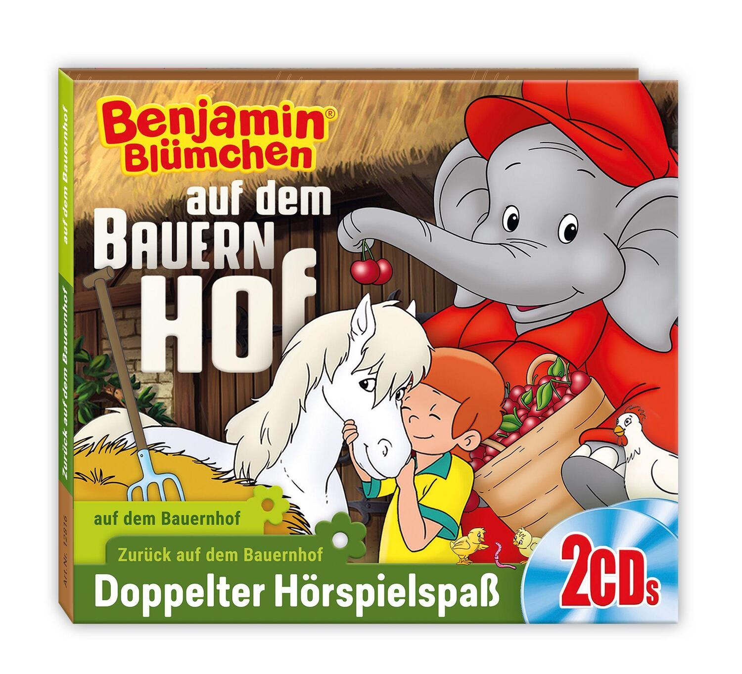 Cover: 4001504128166 | 2er CD-Box-Auf dem Bauernhof | Benjamin Blümchen | Audio-CD | 2022