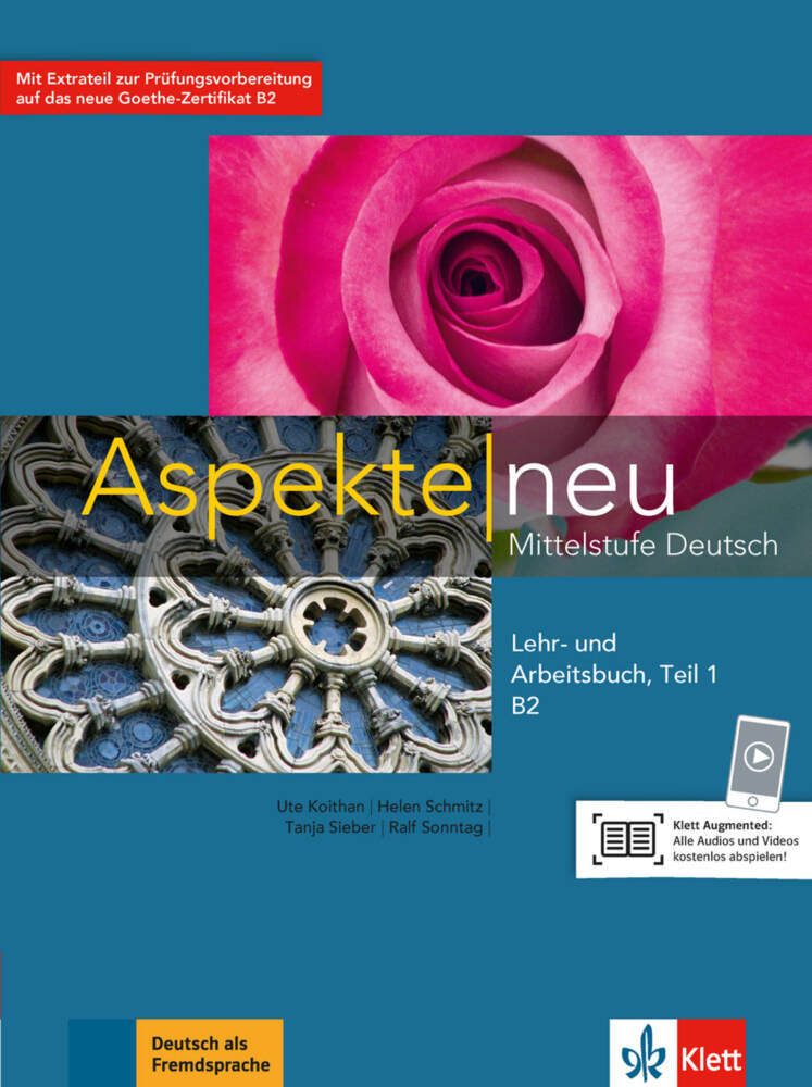 Cover: 9783126050272 | Aspekte neu Lehr- und Arbeitsbuch B2, m. Audio-CD. Tl.1 | Taschenbuch