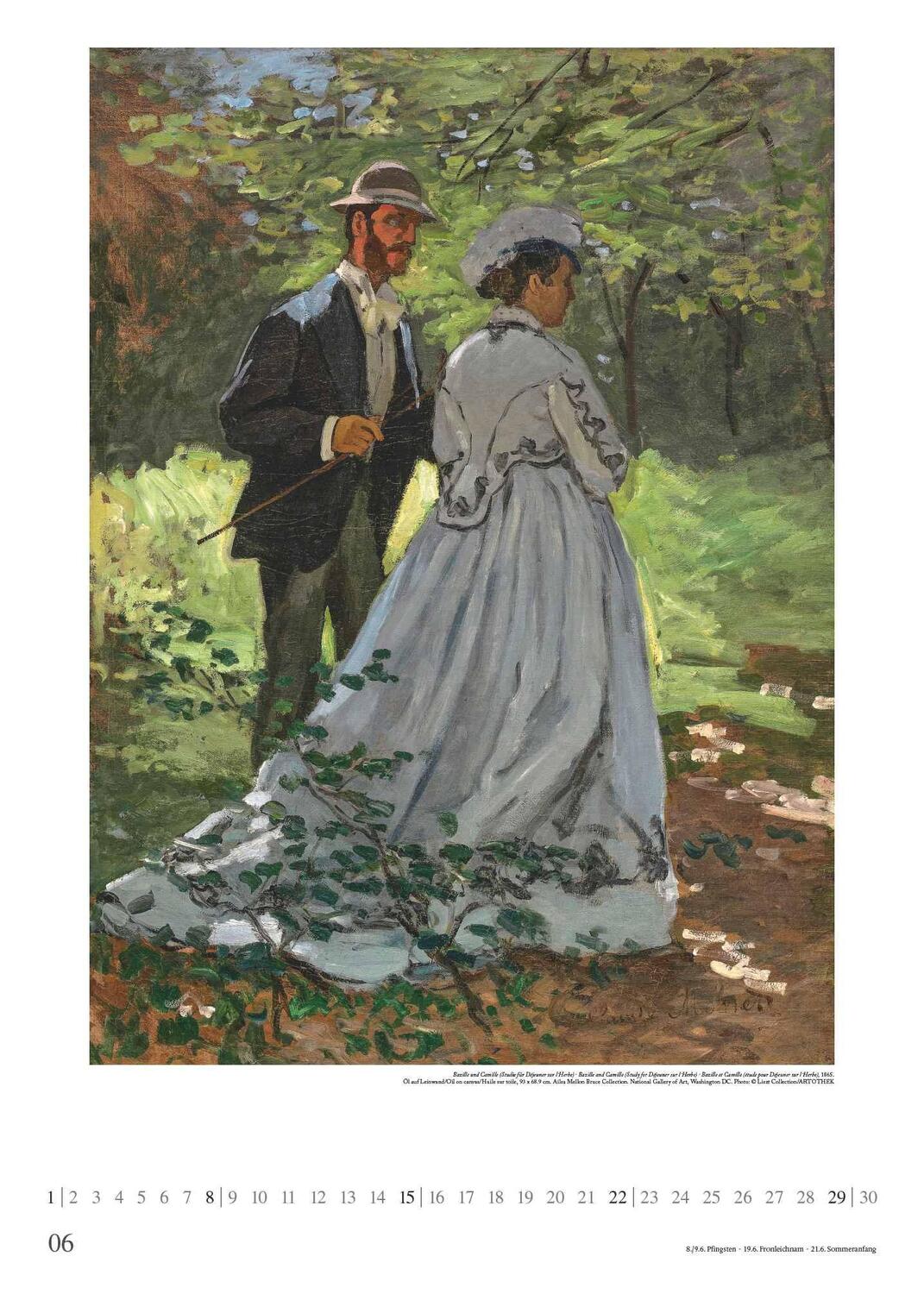 Bild: 4250809653303 | Claude Monet 2025 - Kunst-Kalender - Poster-Kalender - 50x70 | 28 S.