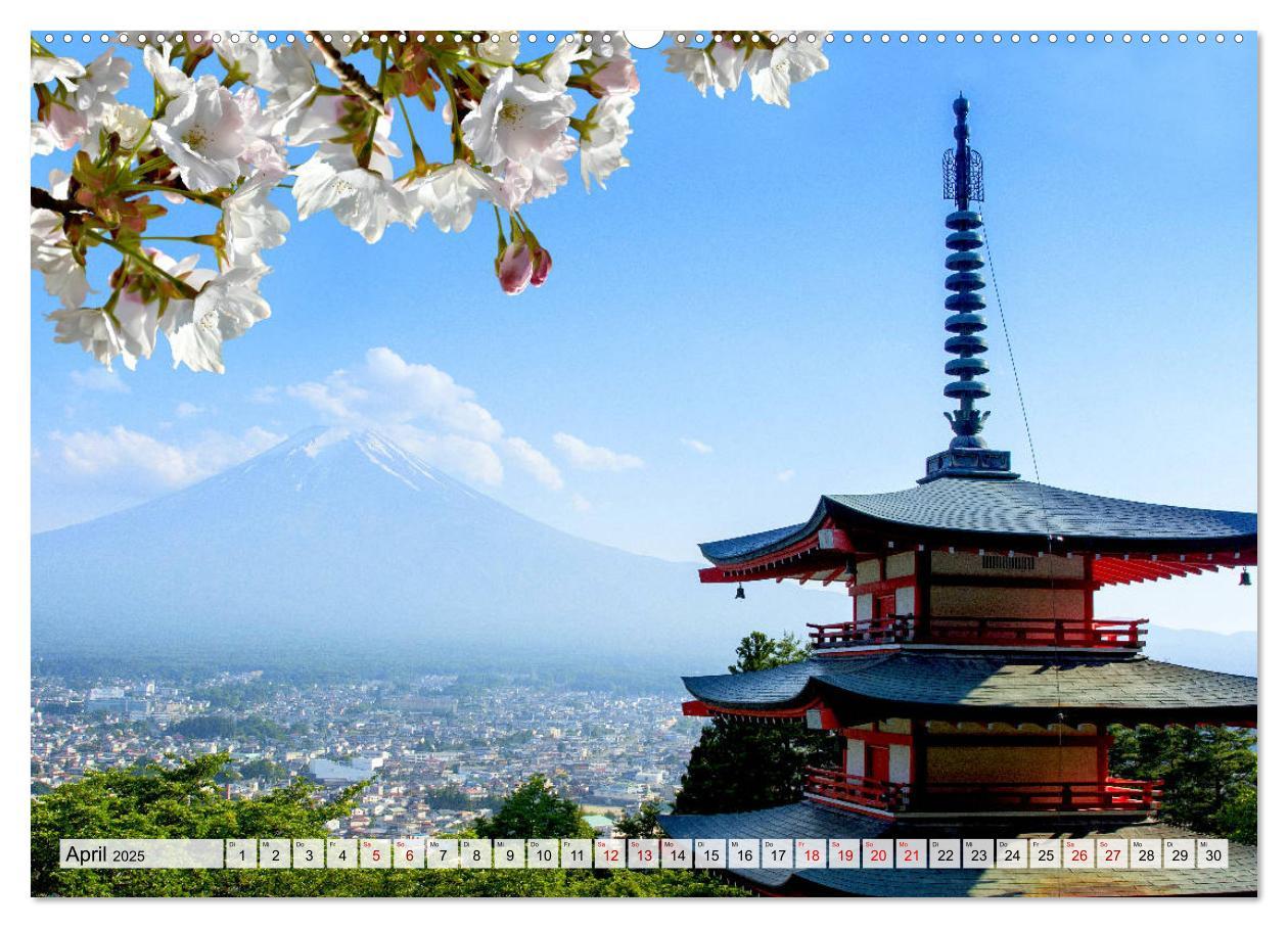 Bild: 9783435287192 | Exotische Bilderreise durch Japan (Wandkalender 2025 DIN A2 quer),...