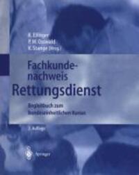 Cover: 9783540576419 | Fachkundenachweis Rettungsdienst | Klaus Ellinger (u. a.) | Buch | XIV