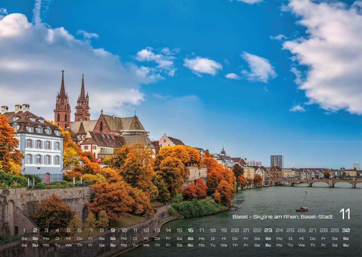 Bild: 9783986734367 | Schweiz - 2025 - Kalender DIN A3 | GP-Fever.de | Kalender | 15 S.