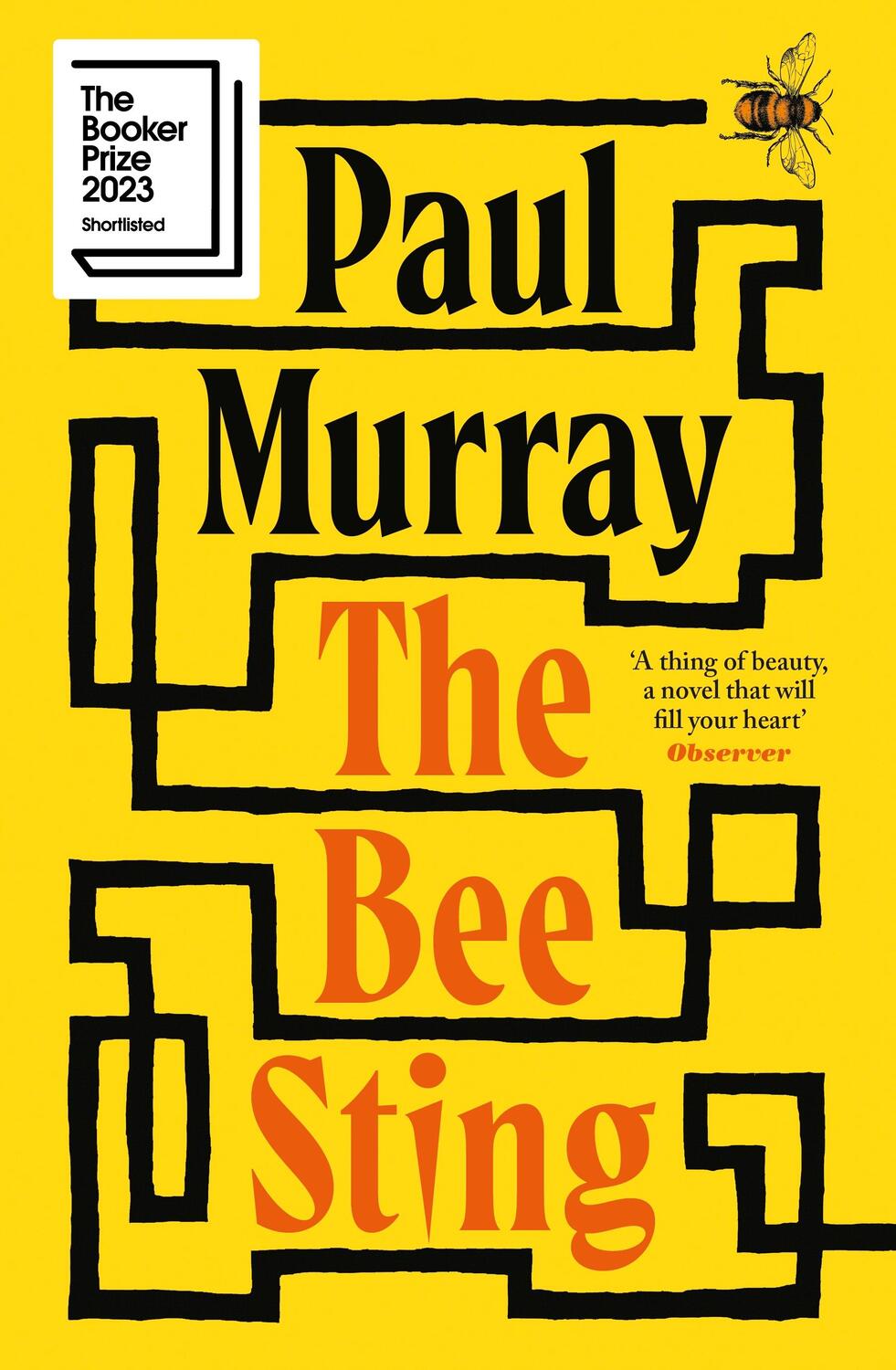 Cover: 9780241353967 | The Bee Sting | Longlisted for the Booker Prize 2023 | Paul Murray