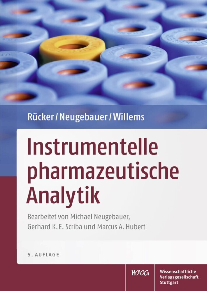 Cover: 9783804730922 | Rücker/Neugebauer/Willems Instrumentelle pharmazeutische Analytik