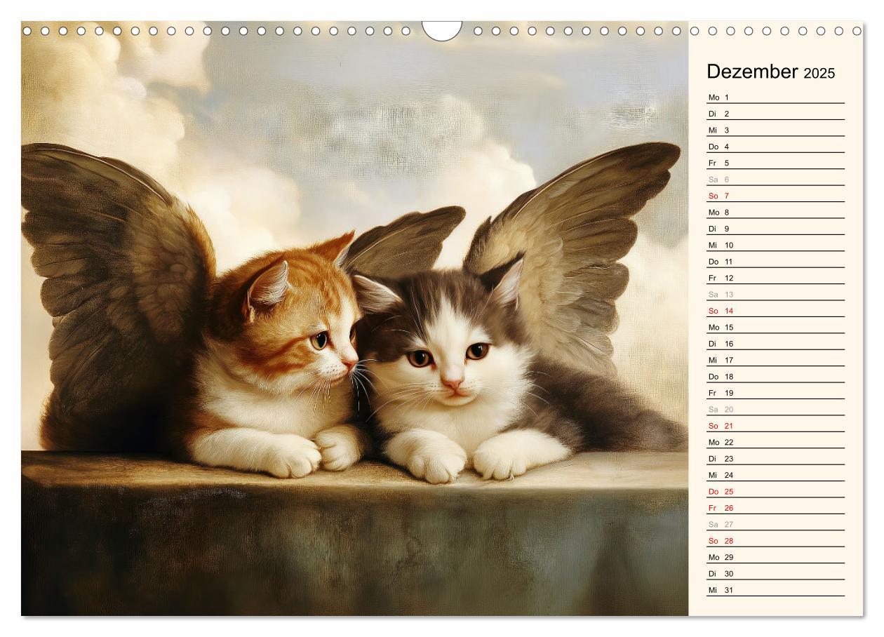 Bild: 9783457179826 | Katzen schaffen Kunst (Wandkalender 2025 DIN A3 quer), CALVENDO...