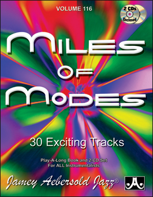 Cover: 635621001169 | Aebersold Vol. 116 Miles Of Modes - Modal Jazz | Buch + CD | Aebersold