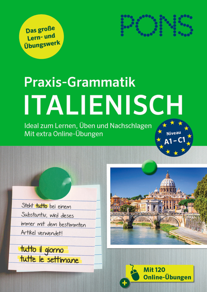 Cover: 9783125622173 | PONS Praxis-Grammatik Italienisch | Taschenbuch | Deutsch | 2024