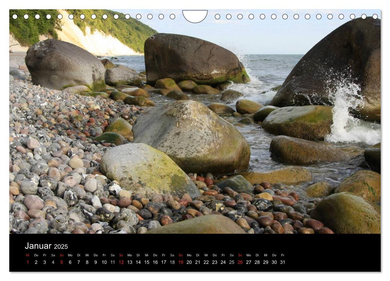 Bild: 9783435841820 | Rügen (Wandkalender 2025 DIN A4 quer), CALVENDO Monatskalender | Hill