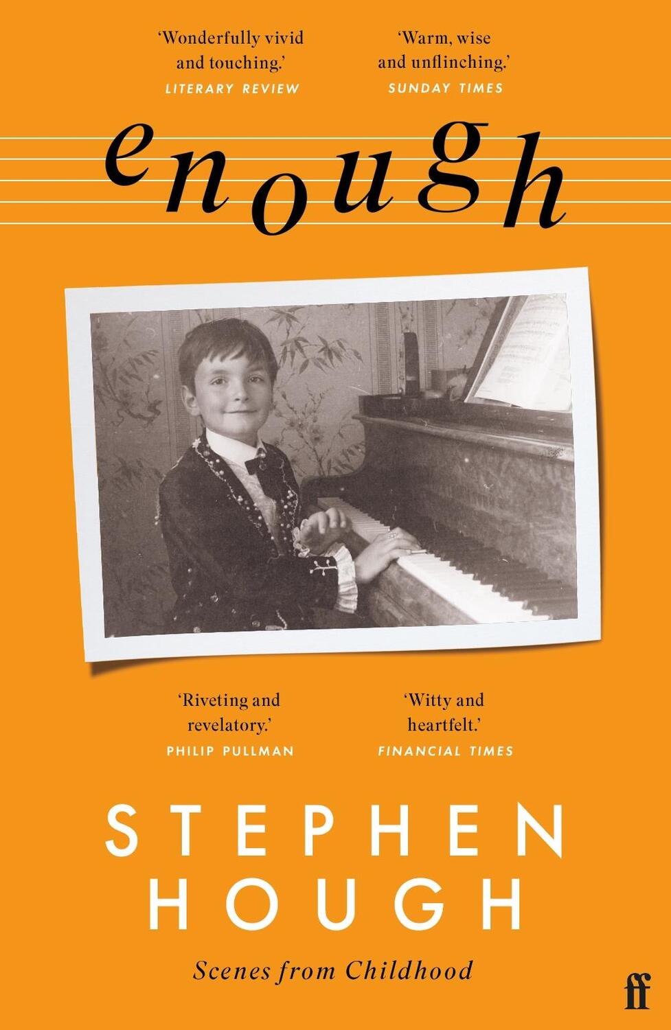 Cover: 9780571362905 | Enough | Scenes from Childhood | Stephen Hough | Taschenbuch | 2024