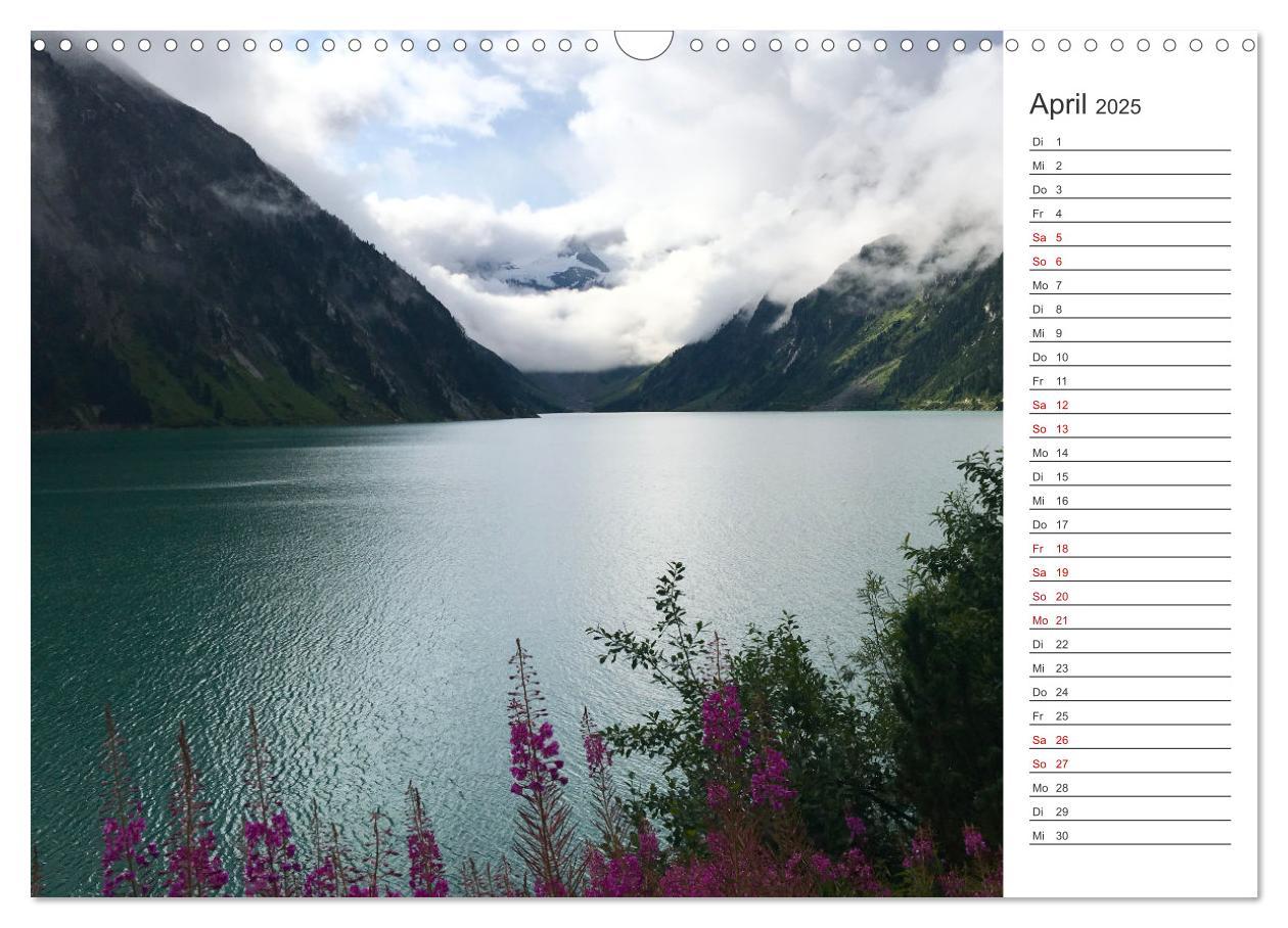 Bild: 9783383868368 | Alpenauszeit - Traumhafte Bergmomente am Wasser (Wandkalender 2025...