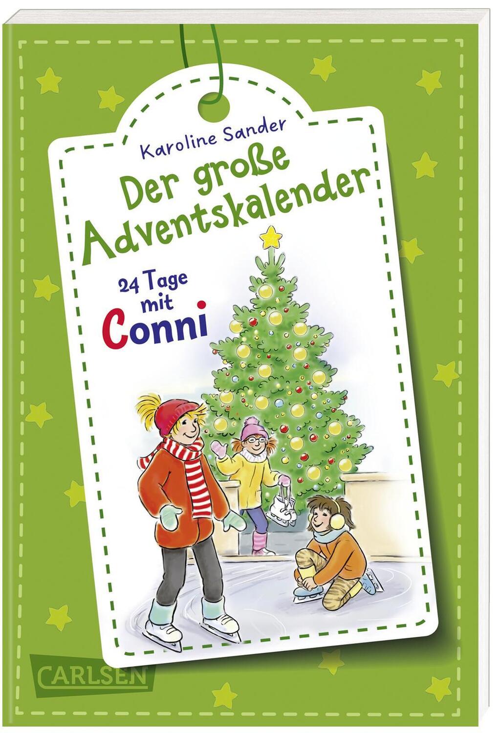 Cover: 9783551321602 | Meine Freundin Conni - Der große Adventskalender | Karoline Sander