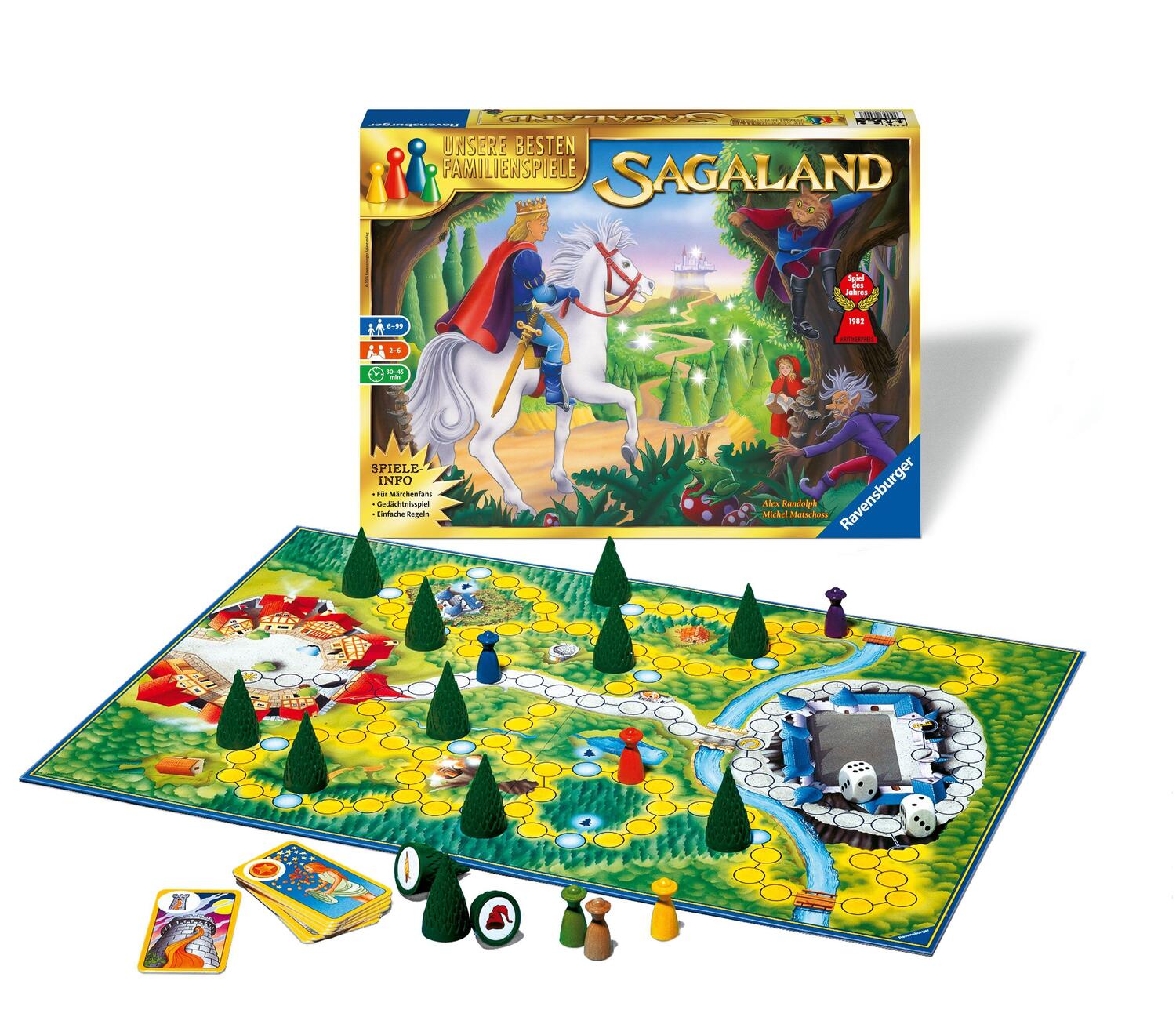 Bild: 4005556264247 | Sagaland | Ein zauberhaftes Familienspiel durch die Märchenwelt | 2013