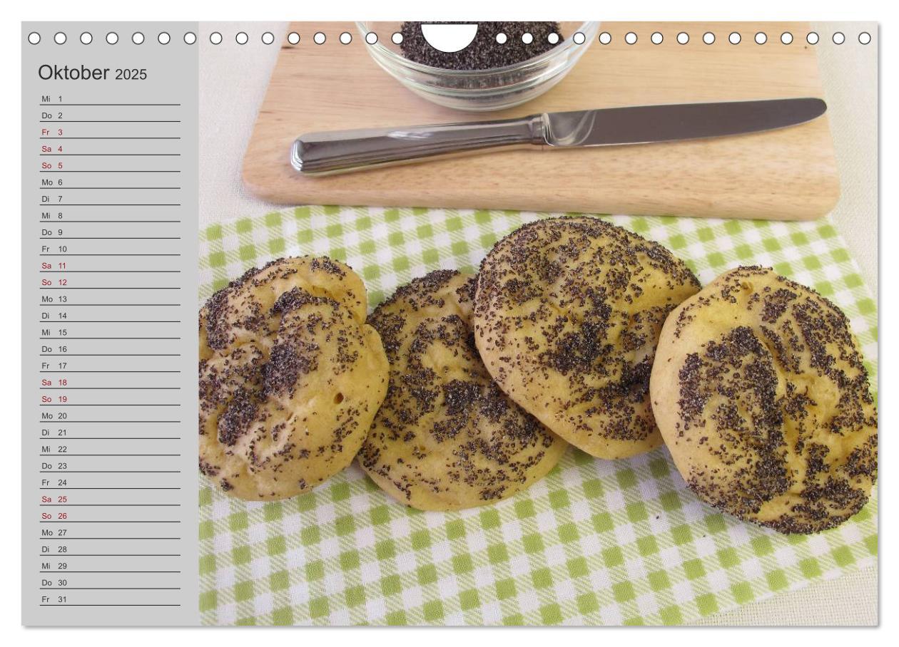 Bild: 9783435618873 | Frisch gebackene Brote und Brötchen (Wandkalender 2025 DIN A4...