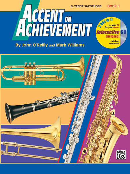 Cover: 38081147611 | Accent On Achievement, Book 1 (Tenor Saxophone) | O'Reilly | Buch + CD
