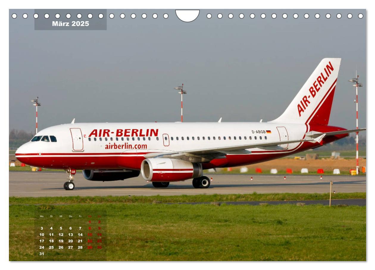 Bild: 9783435339785 | In Memoriam Air Berlin (Wandkalender 2025 DIN A4 quer), CALVENDO...