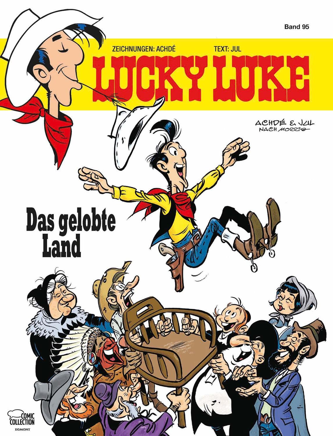 Cover: 9783770439249 | Lucky Luke 95 - Das gelobte Land | Achdé | Buch | Lucky Luke | Deutsch
