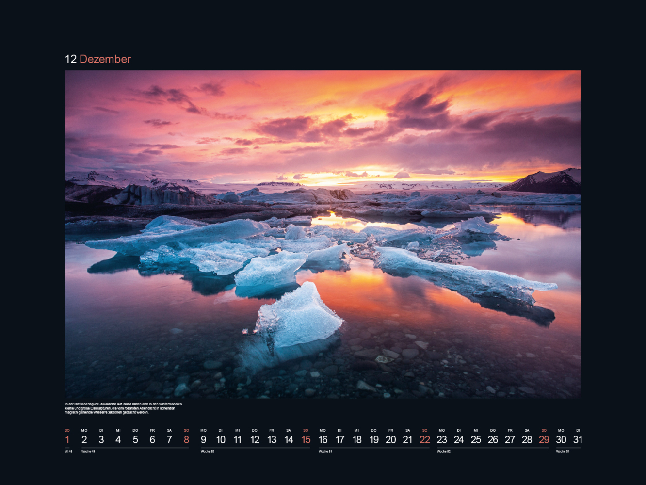 Bild: 9783965912663 | Jahreszeiten - KUNTH Wandkalender 2024 | Kalender | 14 S. | Deutsch