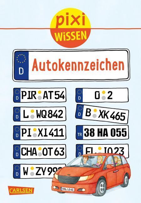 Cover: 9783551241825 | Pixi Wissen 102: Autokennzeichen | Christine Stahr | Taschenbuch