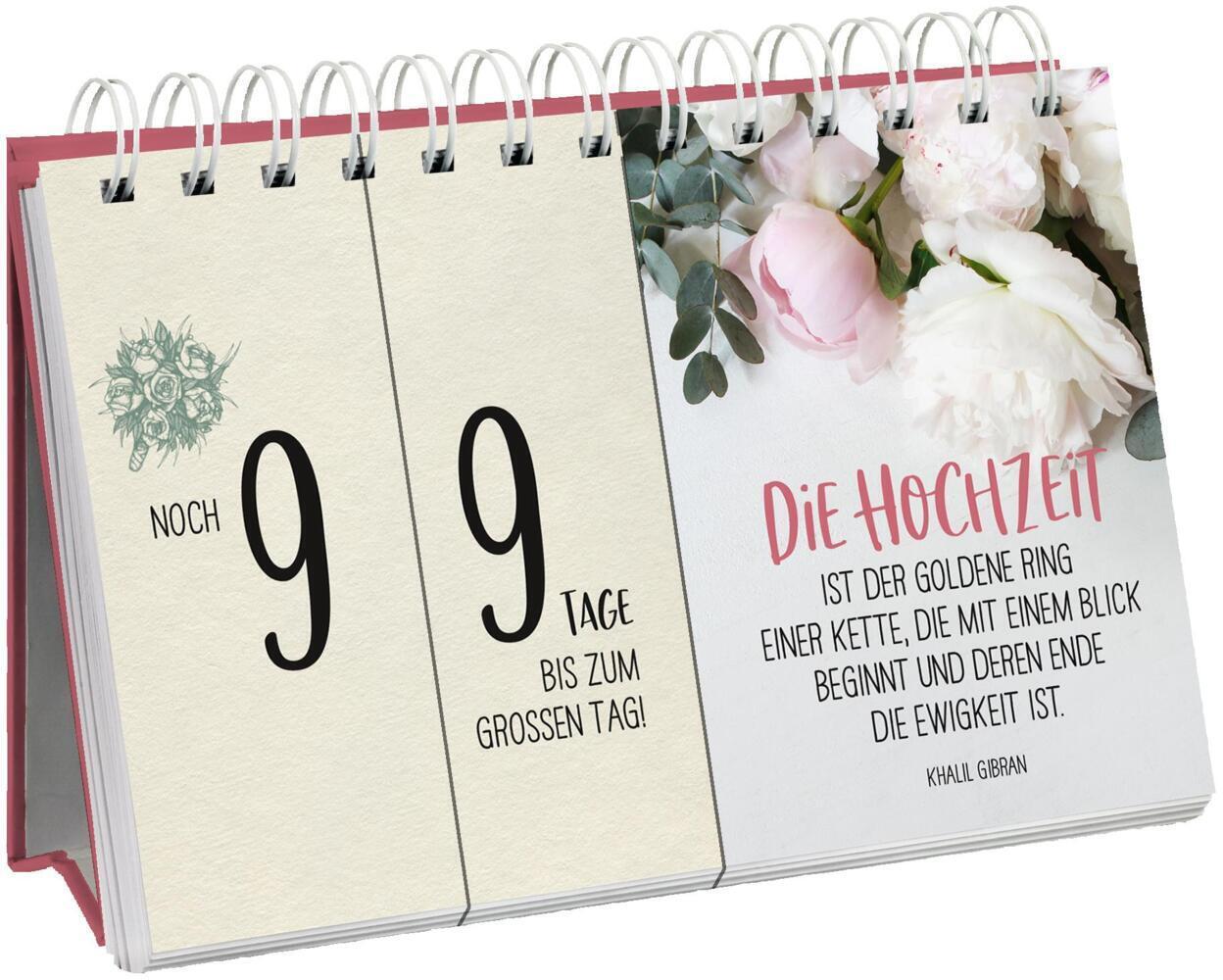 Bild: 9783848523191 | Unser Hochzeits-Countdown | Aufstellbuch | Groh Verlag | Taschenbuch