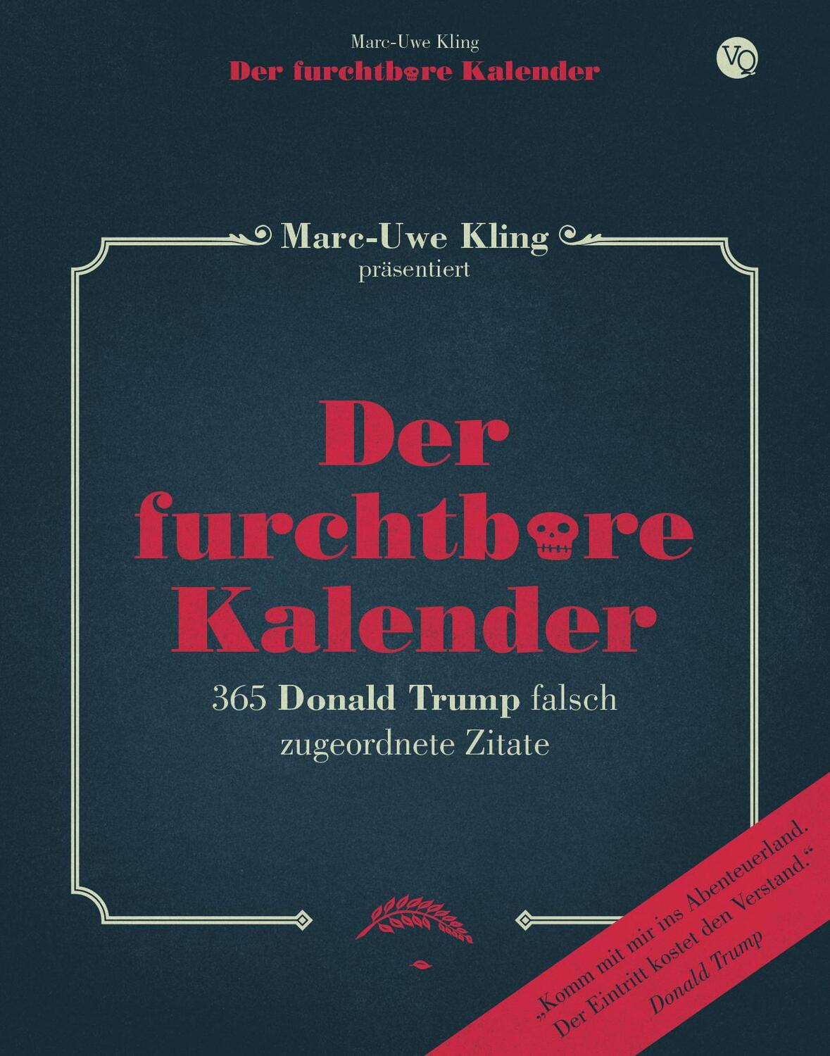 Cover: 9783863911683 | Der furchtbare Kalender | Marc-Uwe Kling | Kalender | Deutsch
