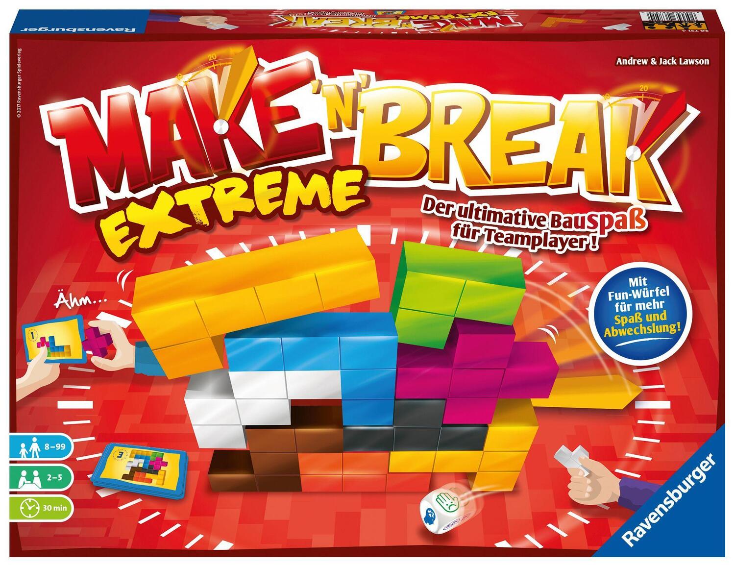 Cover: 4005556267514 | Make 'n' Break Extreme | Der ultimative Bauspaß für Teamplayer! | 2017