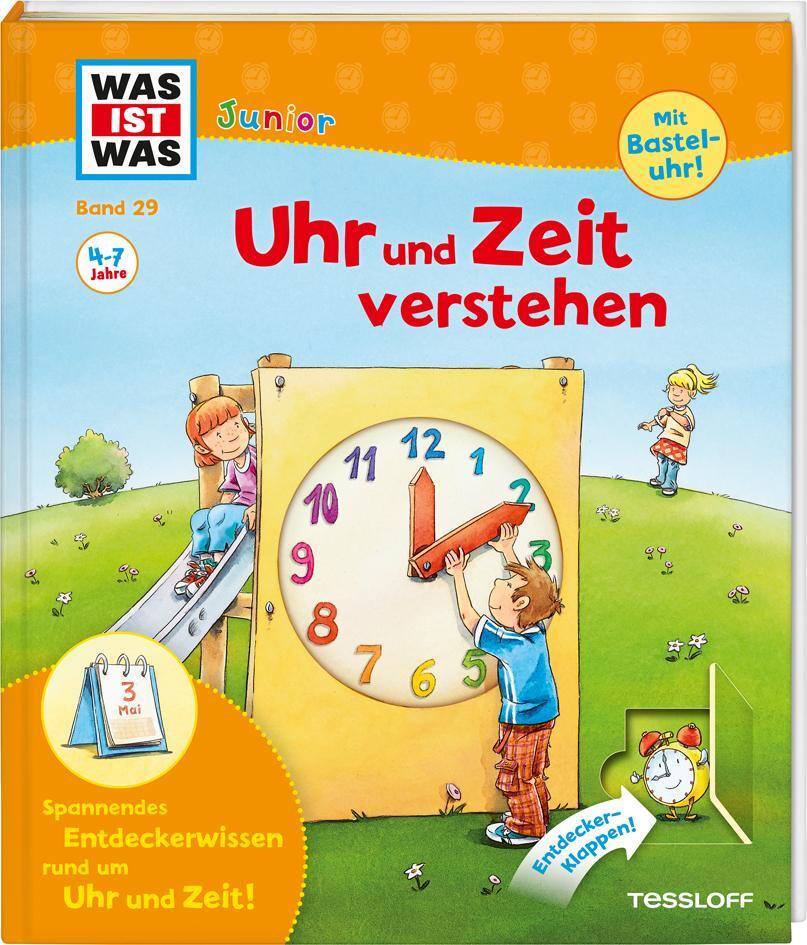 Cover: 9783788622022 | WAS IST WAS Junior Band 29. Uhr und Zeit verstehen | Weller-Essers