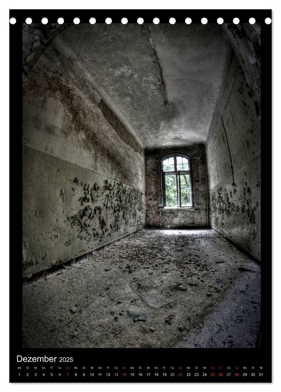 Bild: 9783457081761 | Lost Places Vergessene Orte (Tischkalender 2025 DIN A5 hoch),...