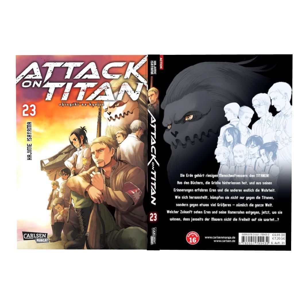 Bild: 9783551799432 | Attack on Titan 23 | Hajime Isayama | Taschenbuch | Attack on Titan