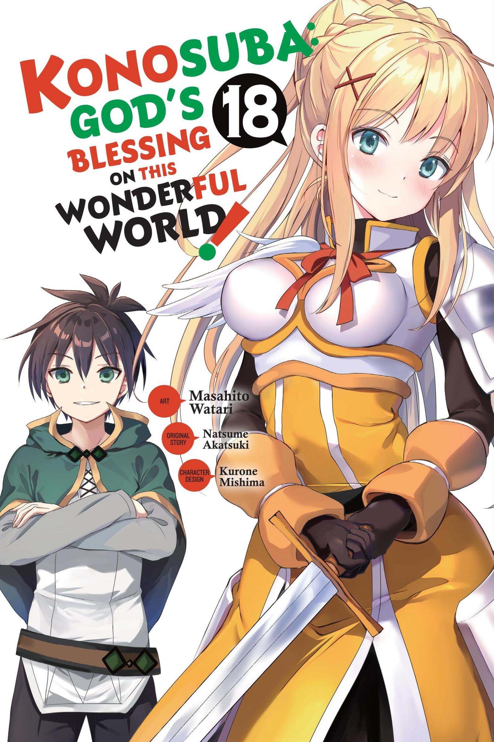 Cover: 9798855401738 | Konosuba: God's Blessing on This Wonderful World!, Vol. 18 (Manga)