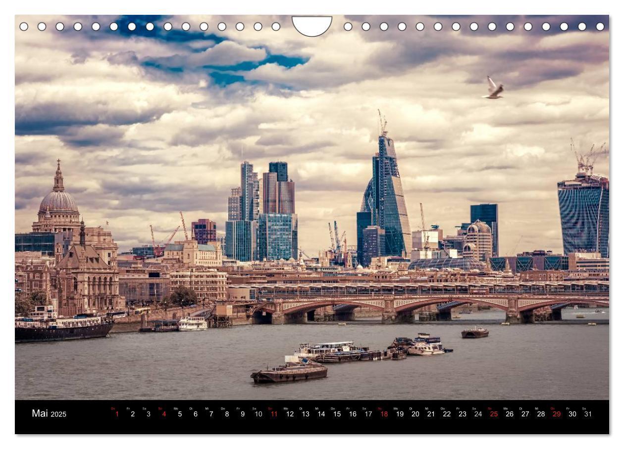 Bild: 9783435698943 | Weltmetropole London (Wandkalender 2025 DIN A4 quer), CALVENDO...